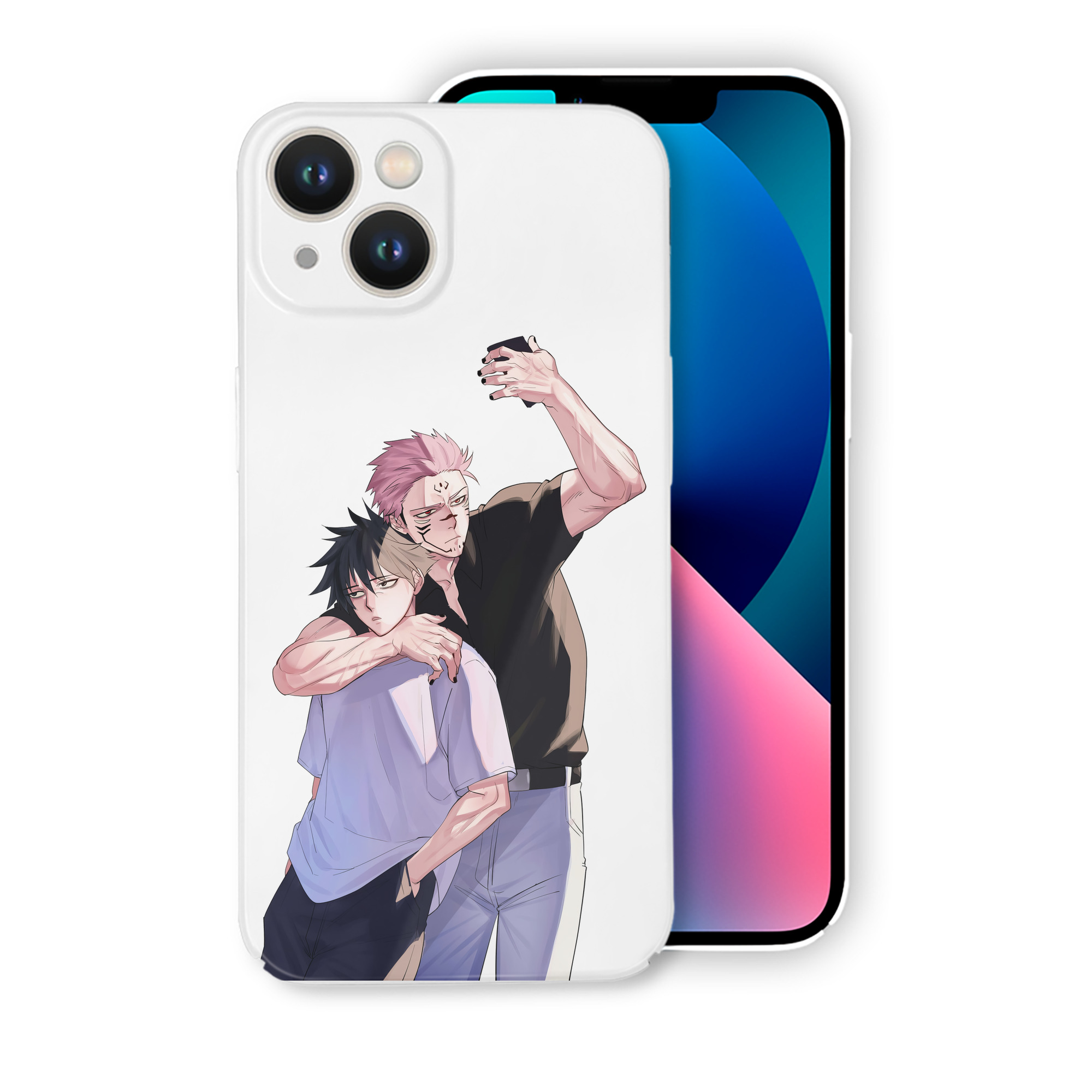 （画像用） 呪術廻戦 Jujutsu Kaisen 【iPhone 14シリーズ対応】ハードケース